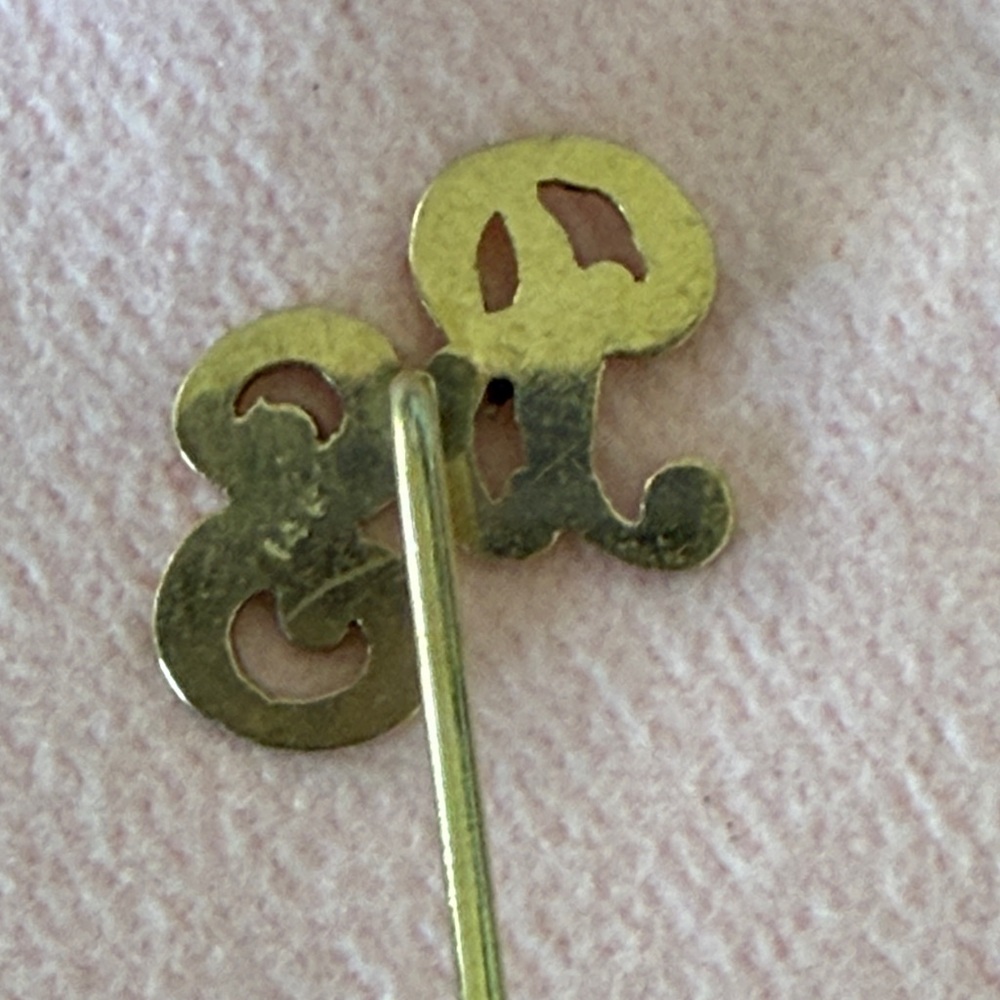 Vintage 14k Gold Pin - Picture 9 of 9